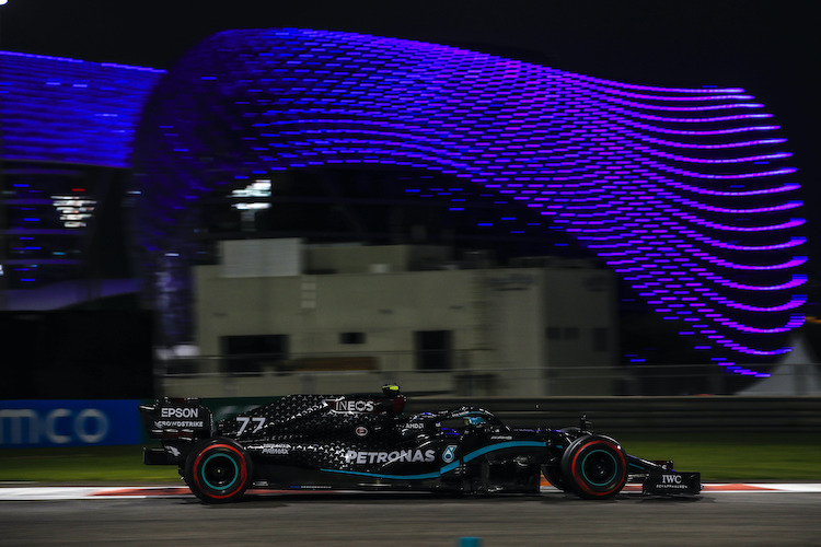 Valtteri Bottas war im zweiten freien Training der Schnellste