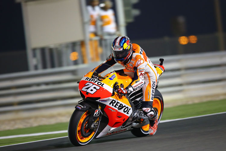 Dani Pedrosa im Qualifying