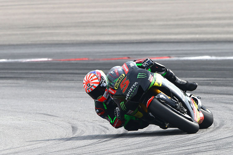 Johann Zarco steigte in Sepang eine bärenstarke Leistung