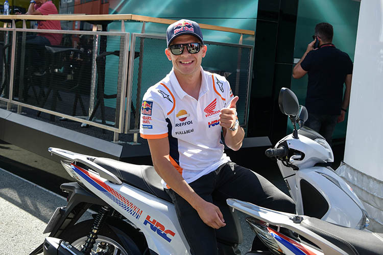 Stefan Bradl in der Repsol-Uniform