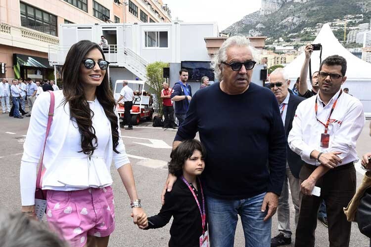 Familie Briatore in Monaco 2015