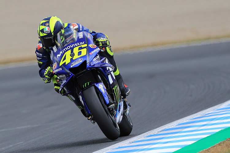 Valentino Rossi: Nur 3. Reihe in Motegi