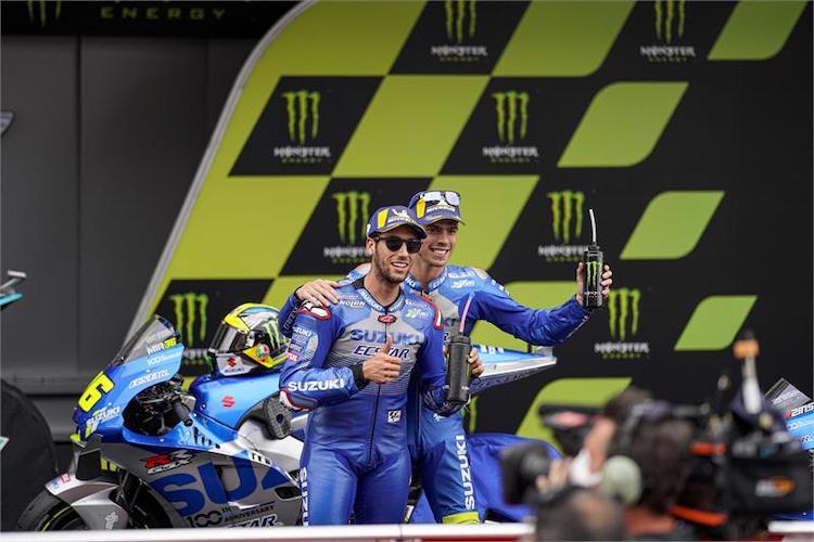 Joan Mir und Alex Rins wurden bereits von Monster unterstützt, nun steigt das Unternehmen auch als Team-Sponsor ein