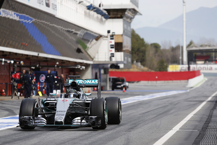 Nico Rosberg im Mercedes: Wo bleiben die Gegner?