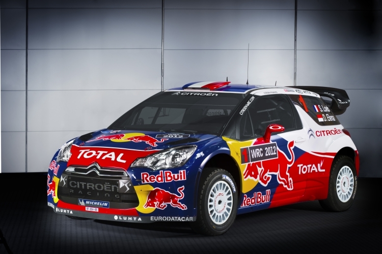 Der Citroen DS3 WRC 2012