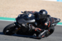 Lewis Hamilton auf der Superbike-Yamaha