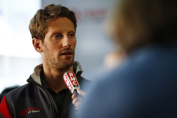 Romain Grosjean: «Wir wissen, dass es sicherlich ein hartes Rennen für uns werden wird»