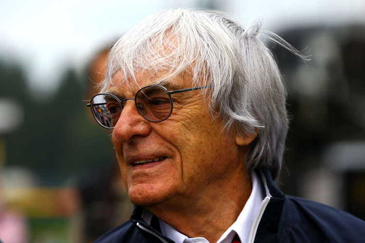 Bernie Ecclestone hat gut lachen