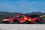 Der Ferrari 499P während der Testfahrt in Portimão