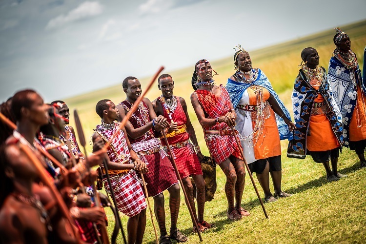 Auch die Massai interessierten sich für ihre Rallye