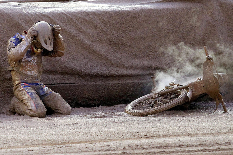 Jason Crump verletzte sich an der Schulter