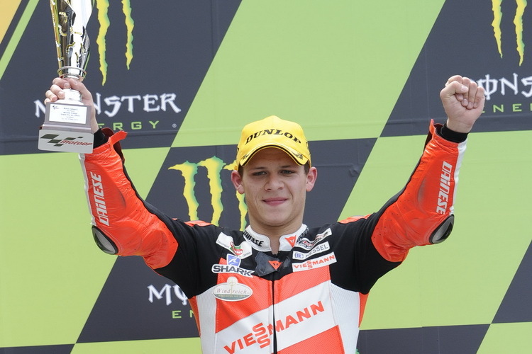 Stefan Bradl kann auch über einen dritten Rang jubeln