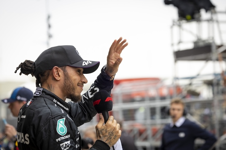 Lewis Hamilton sagt über das Rennfahren: «Ich liebe es, seit ich ein Kind war»