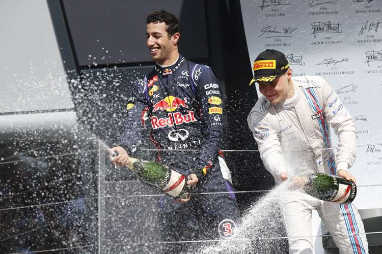 Die jungen Wilden: Daniel Ricciardo und Valtteri Bottas