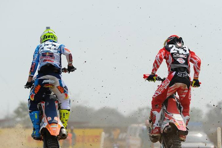 Tim Gajser (243) setzte sich gegen Antonio Cairoli (222) durch