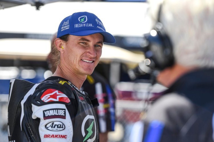 Jake Gagne ist in Portimao zurück im Paddock der Superbike-WM