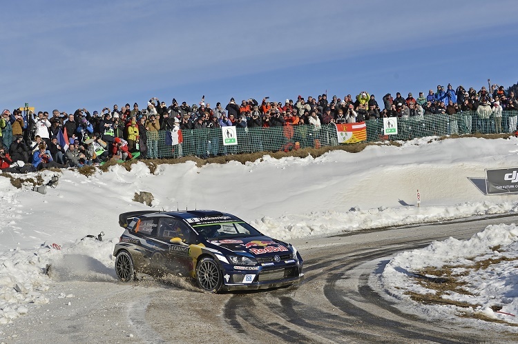 Andreas Mikkelsen mit der Bestzeit am «Col de Turini»