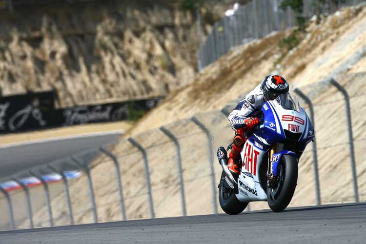 Jorge Lorenzo in Laguna Seca