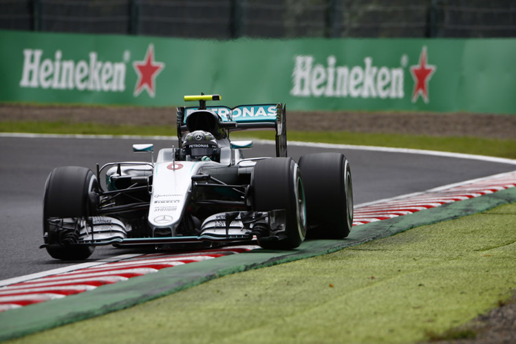 Nico Rosberg war auch im dritten Training der Schnellste