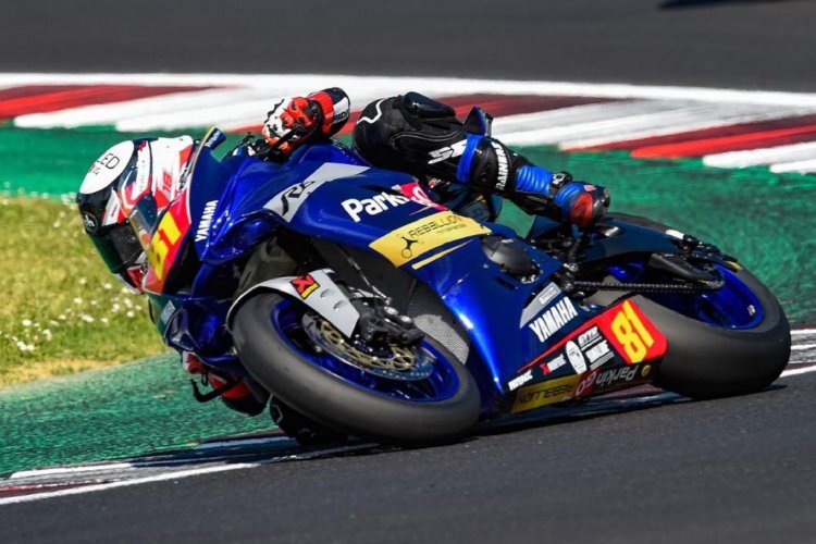 Manuel Gonzalez beim Gaststart in Misano