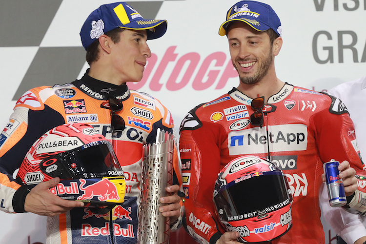 Marc Márquez und Andrea Dovizioso