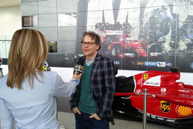 Jacques Villeneuve, TV-Experte von Sky Italien