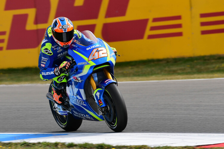 Alex Rins auf der Suzuki GSX-RR