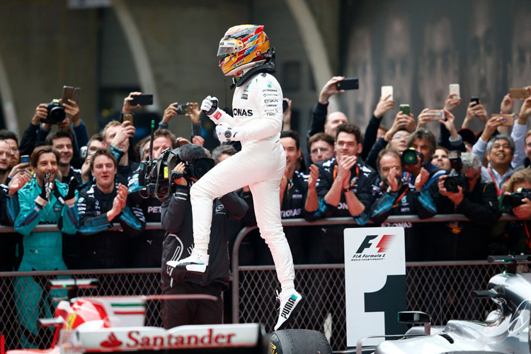 So will Lewis Hamilton nach dem Qualifying jubeln