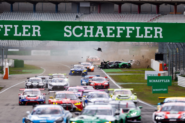 Am Samstag ging es wild zu in der DTM