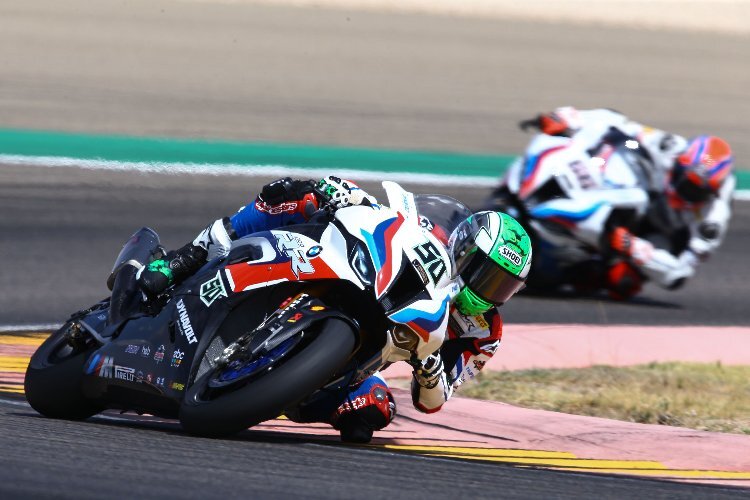 Eugene Laverty, im Hintergrund Tom Sykes