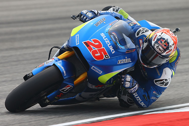 Maverick Viñales auf der Suzuki GSX-RR