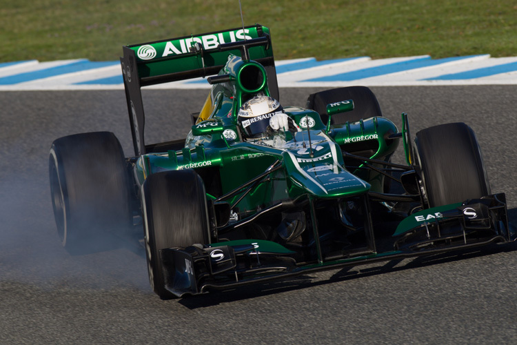 Auch Giedo van der Garde muss sich an die Reifen gewöhnen