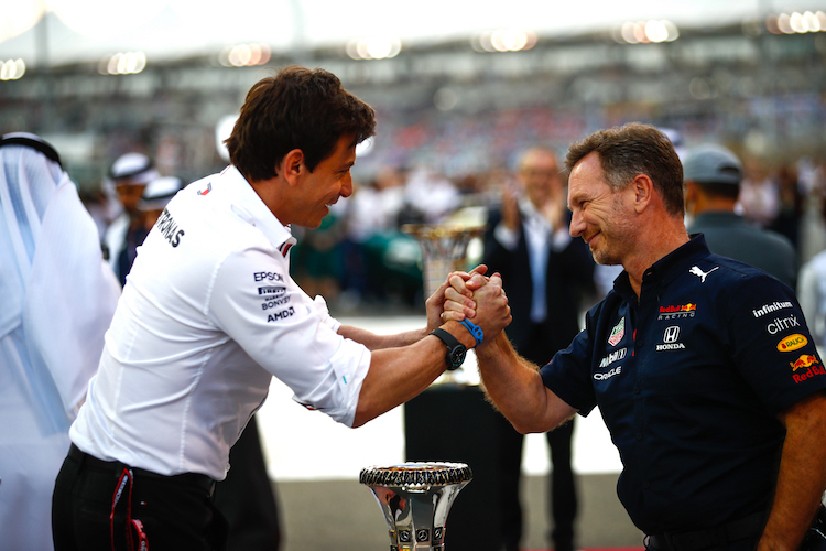 Toto Wolff und Christian Horner