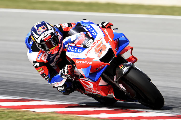 Pramac Ducati-Pilot Johann Zarco