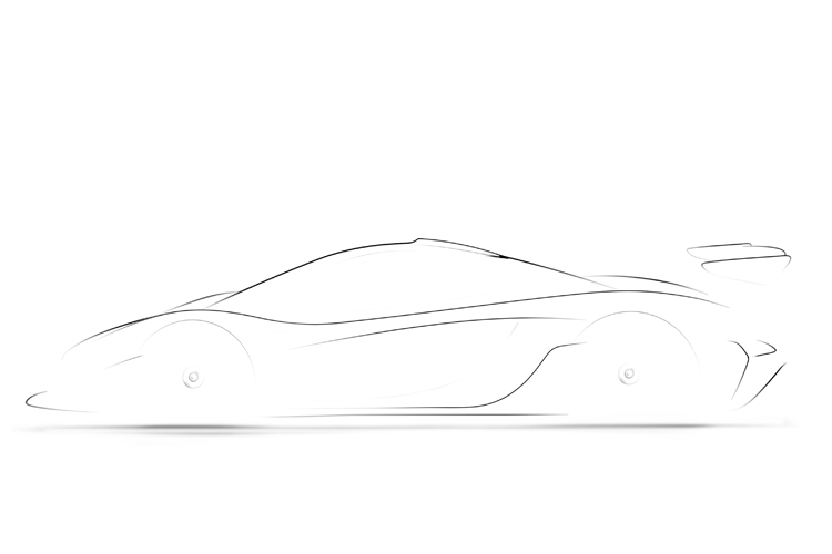 Teaser des McLaren P1 GTR