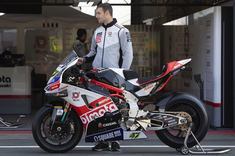 Die Bimota KB998 von Axel Bassani