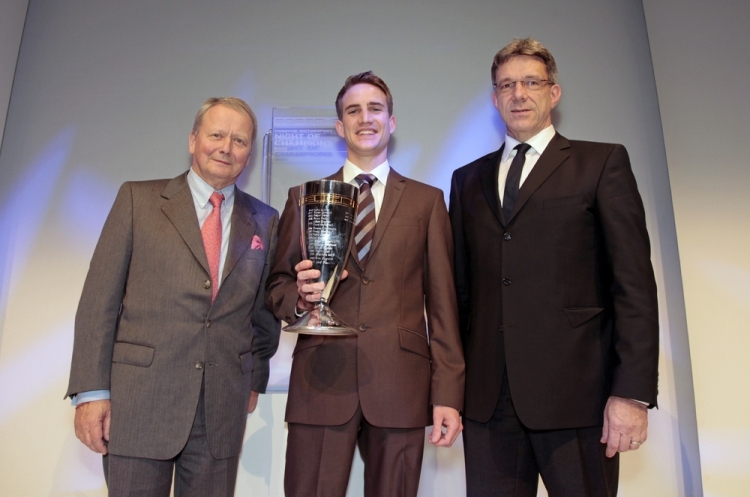v.l. Dr. Wolfgang Porsche, Dirk Werner, Hartmut Kristen