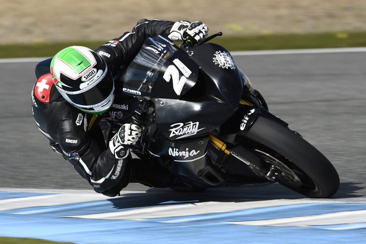 Randy Krummenacher in Jerez