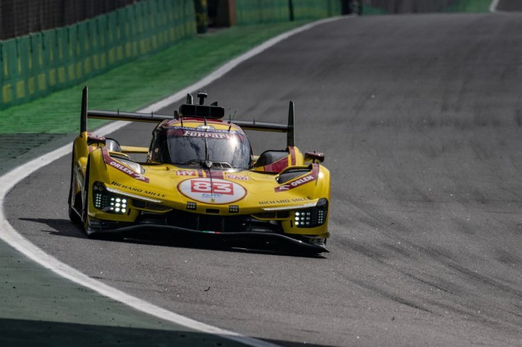 Gewann zuvor in Le Mans: Der private Ferrari 499P