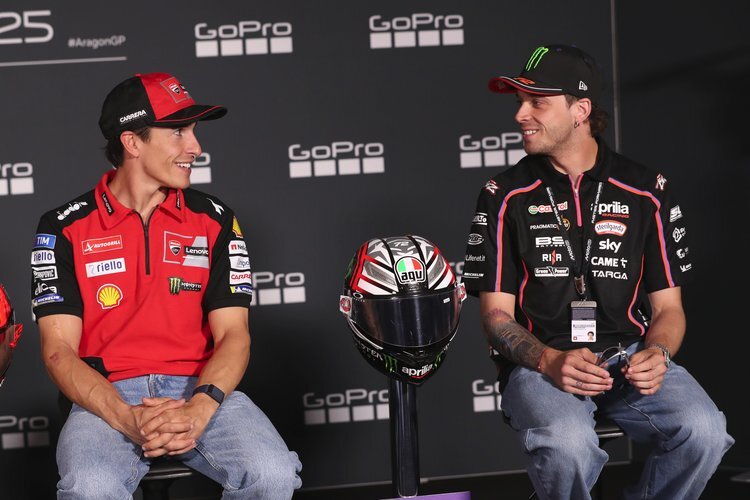 Marc Marquez und Marco Bezzecchi wurden nach Toprak Razgatlioglu gefragt