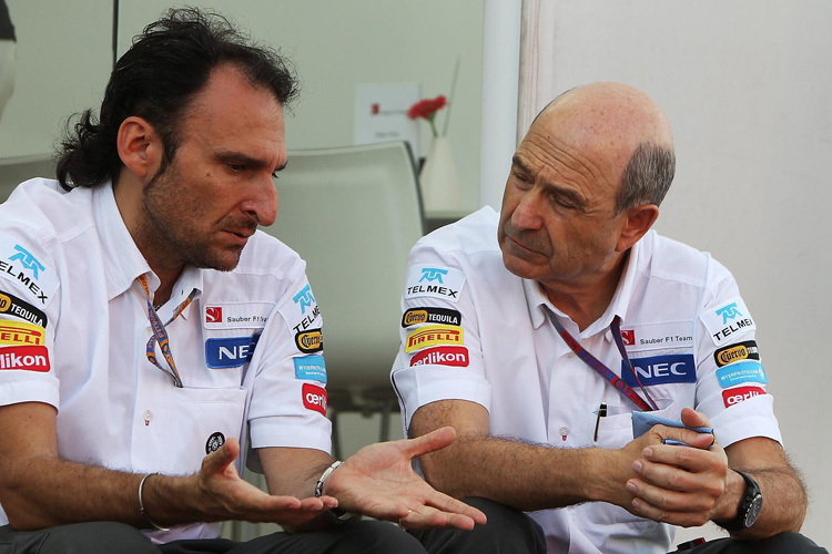 Giampaolo Dall’Ara mit Peter Sauber