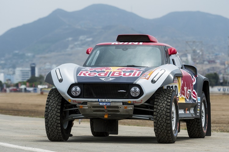 Der Mini-Buggy von X-raid bei der Rallye Dakar 2018