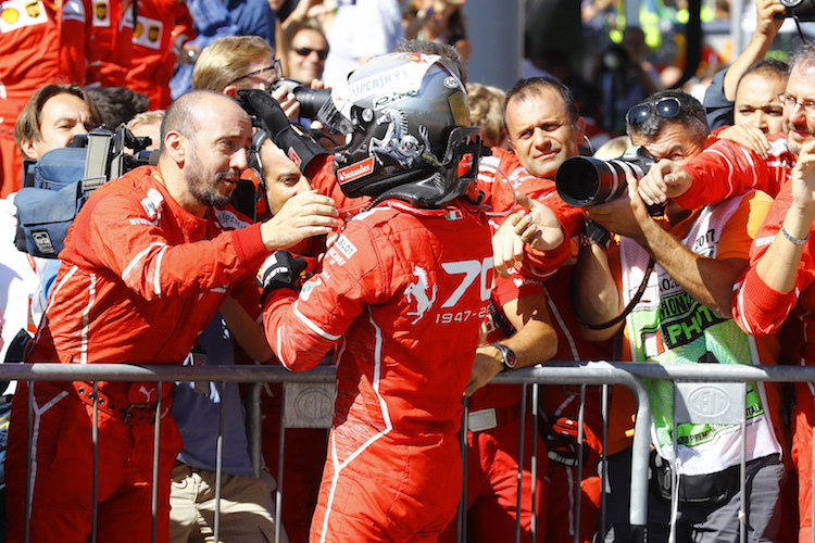 Immer mit Emotionen verbunden: Ferrari