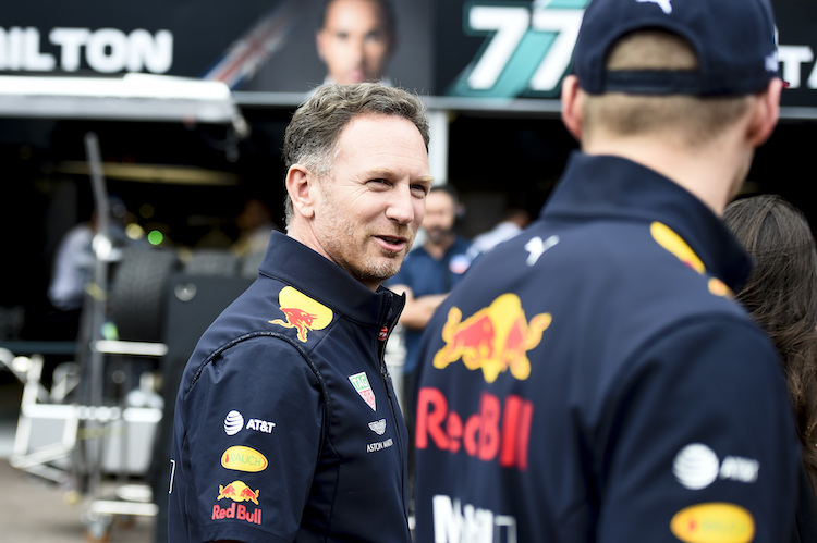 Red Bull Racing-Teamchef Christian Horner