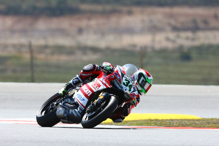 Davide Giugliano fand in Portimao etwas heraus