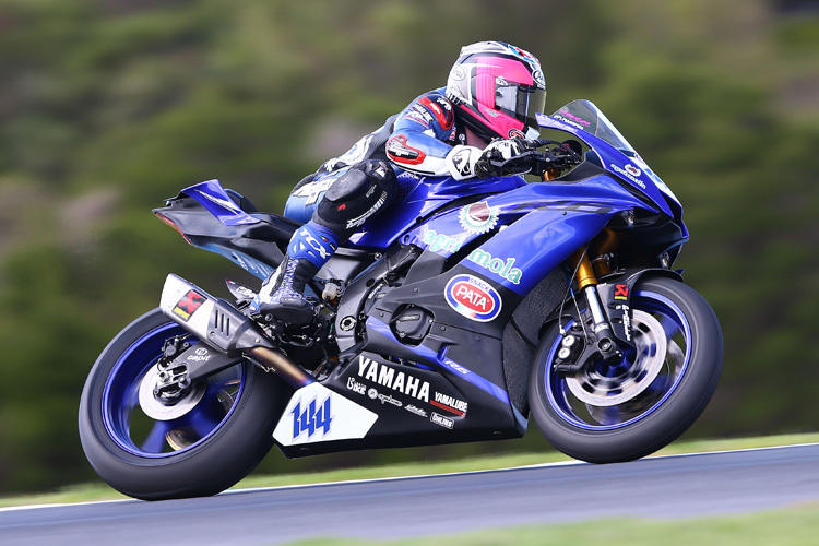 Lucas Mahias kommt in den Genuss der neuen Yamaha R6