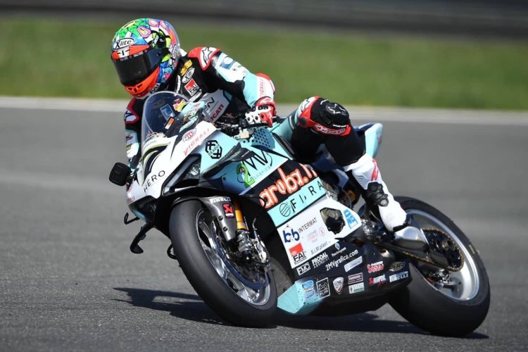 Chaz Davies beim Navarra-Test