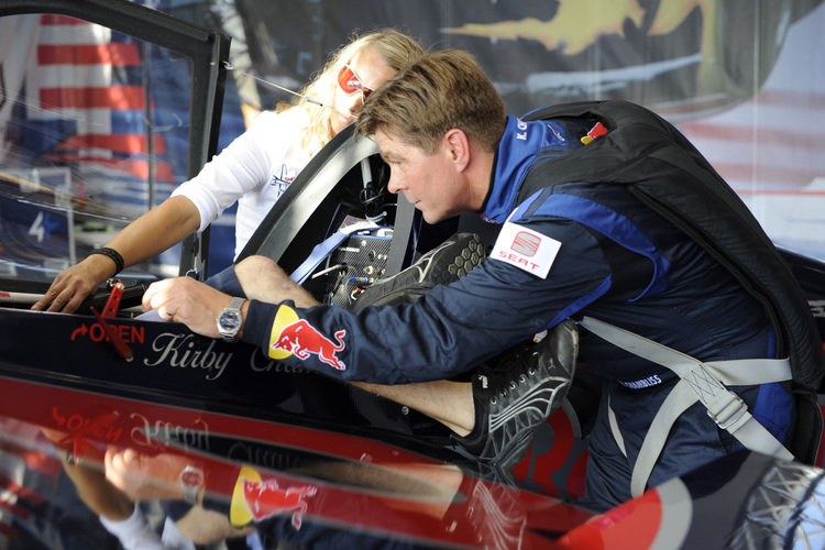 Chambliss beim Flieger-Check