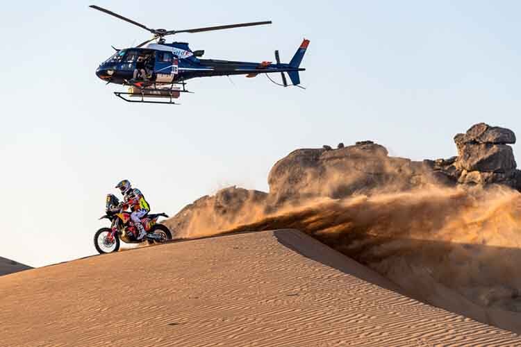 Matthias Walkner bei der Dakar 2021