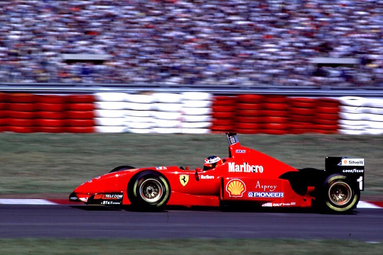 Michael Schumacher im Ferrari